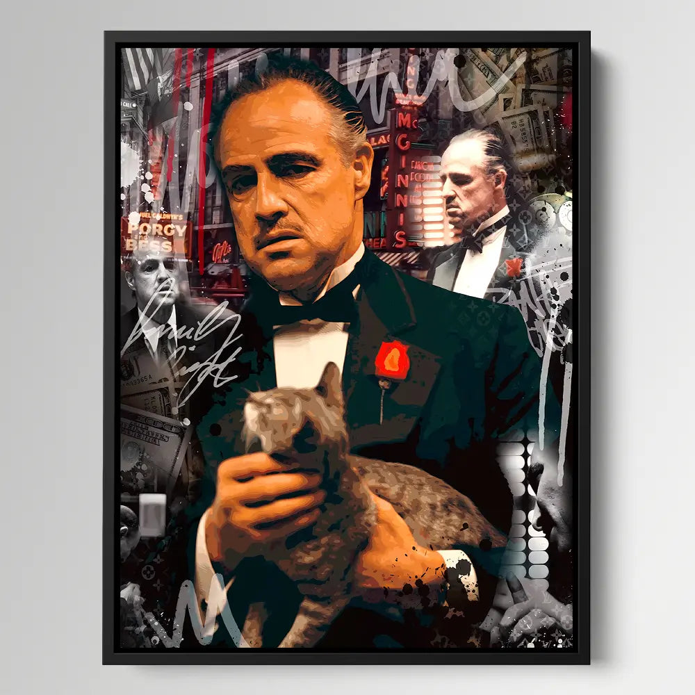Vito Corleone Graffiti