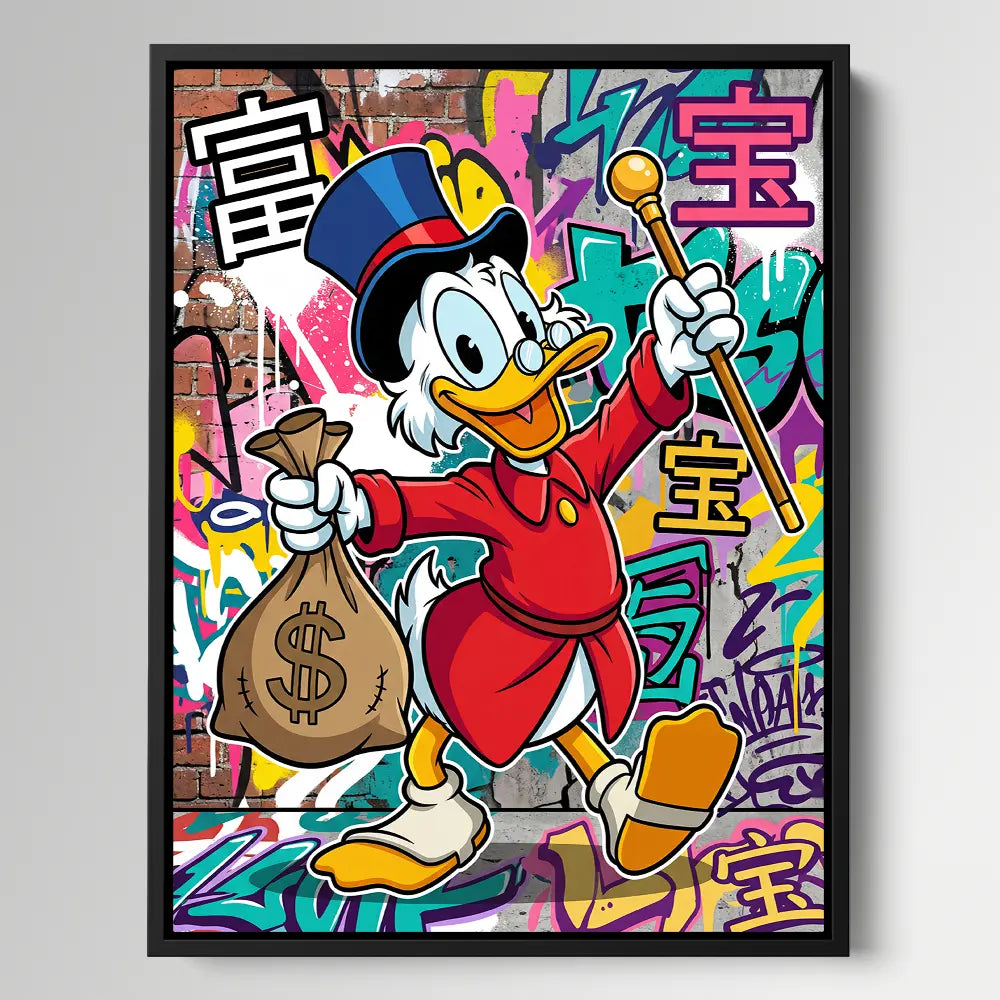 Wealthy Duck Graffiti