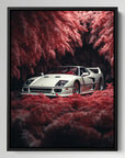 White Ferrari F40