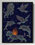 Wildlife Stripe Art
