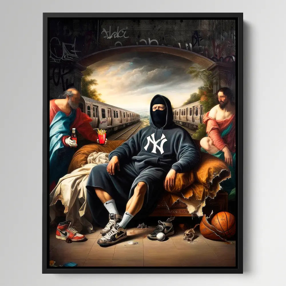 Yankees Vandalism Painting