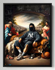 Yankees Vandalism Painting