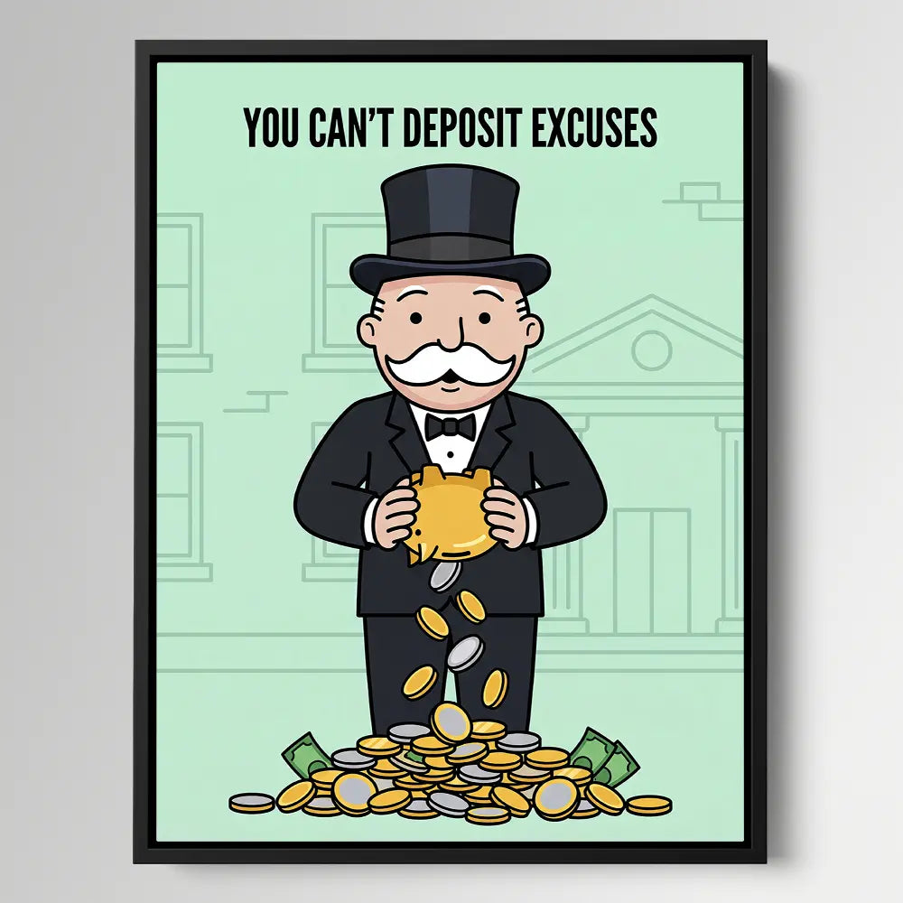 You Can't Deposit Excuses