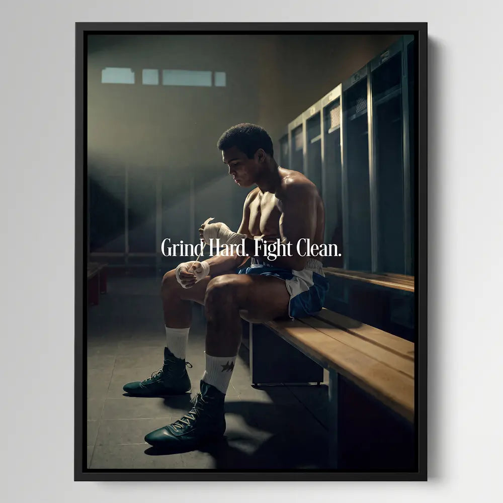 Grind Hard Fight Clean