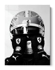 Hiding Face Helmet