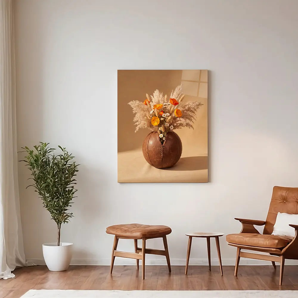 Cowhide Basketball Bouquet