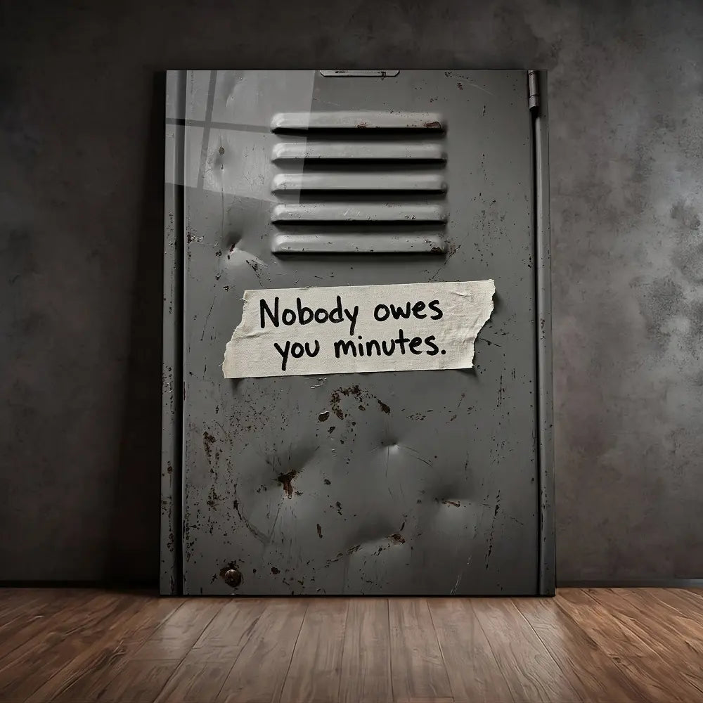 Nobody Owes You Minutes