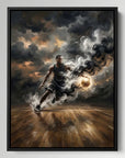 Fogged Basketballer