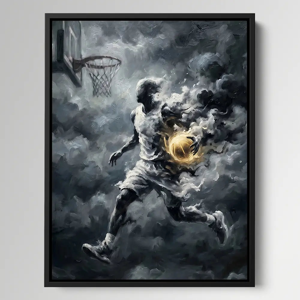 Painting Basketballer
