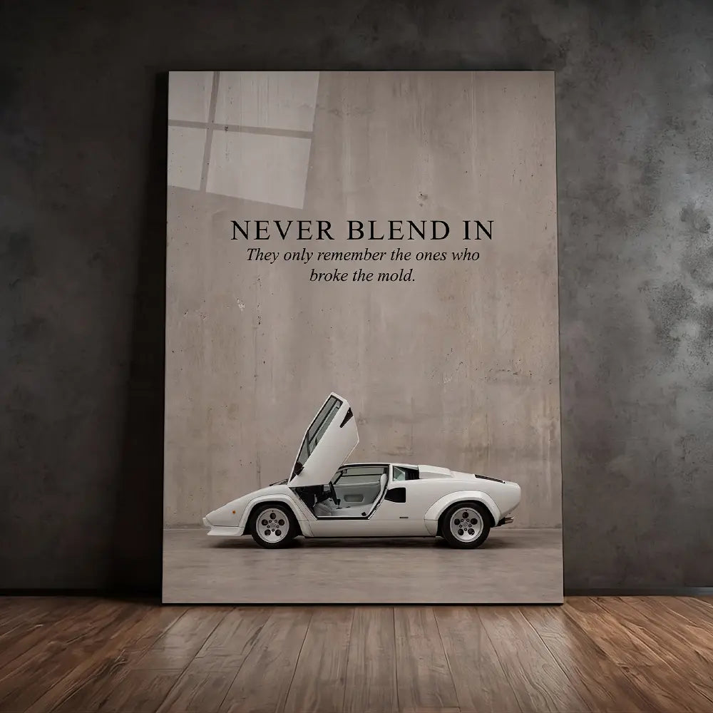 Never Blend In