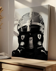 Hiding Face Helmet