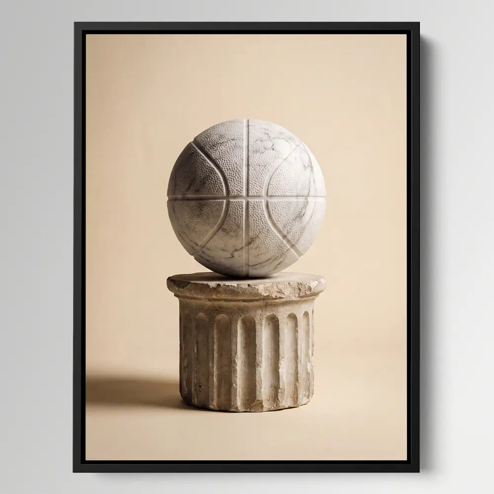Carrara Marble Basketball