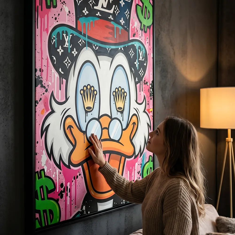 Designer Duck Pop Art